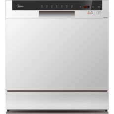 MIDEA Dishwasher Freestanding 8 Place Silver