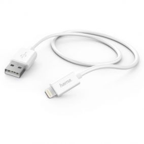 HAMA USB Cable for Apple iPhone/iPod/iPad with Lightning Connection, MFI, 1 m