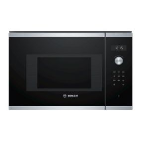 BOSCH Microwave Oven Built In Electric Touch Black 20L