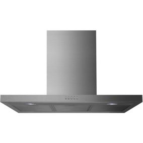 MIDEA Chimney Built In Wall With Neck Steel 90CM