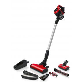 BOSCH Vacuum Cleaner Seri 6 Rechargeable Unlimited ProAnimal Cordless Red Handstick