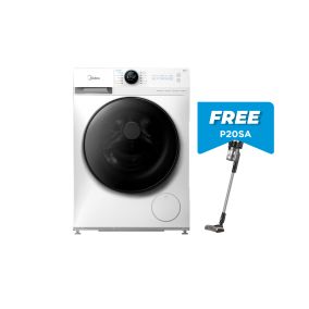 MIDEA Washer Freestanding Front Loading 1400RPM 10KG White 